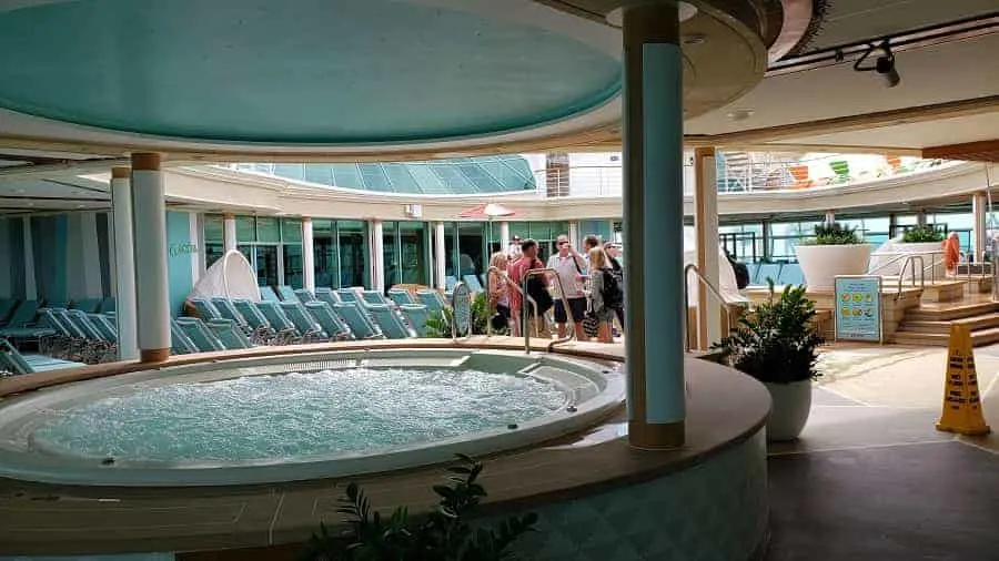 Hot Tubs in Adult pool Area