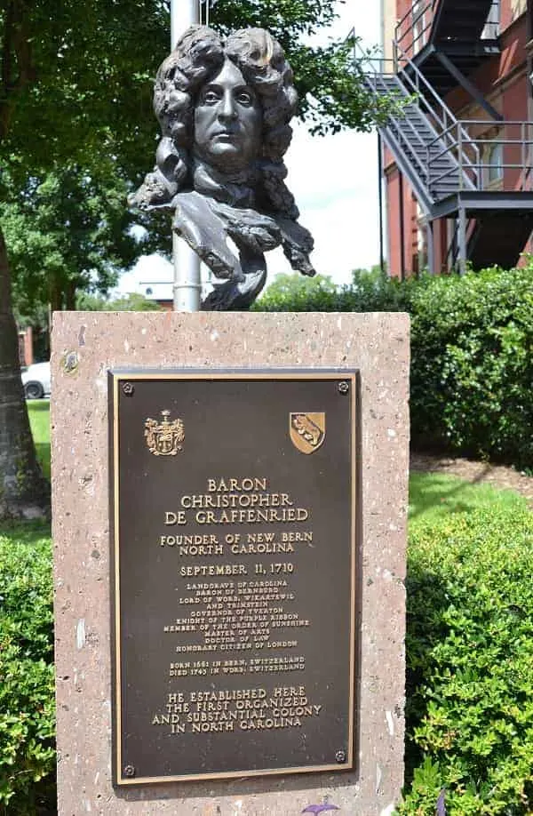 Founder of New Bern NC