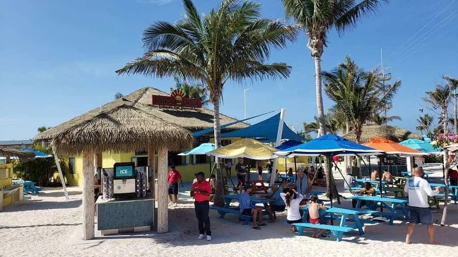 FREE Food: Snack Shack at Coco Cay Bahamas