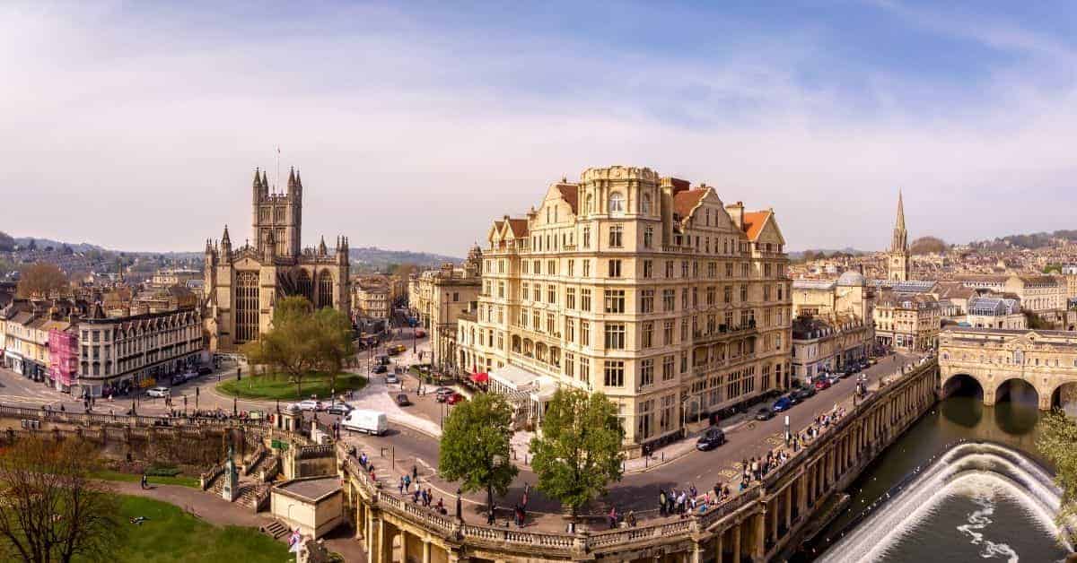 View of Bath England