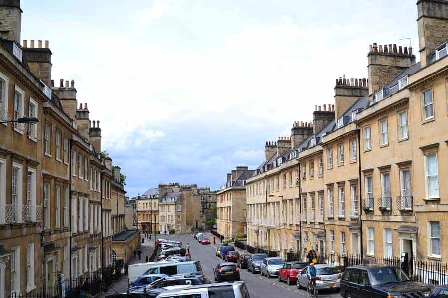 Great Pulteney Street In Bath