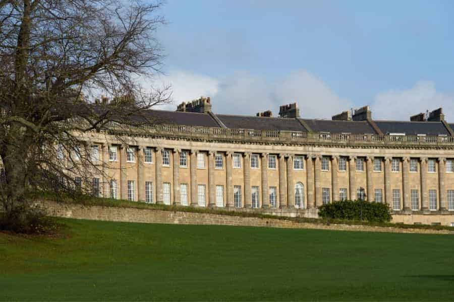 Royal Crescent in Bath Engladn