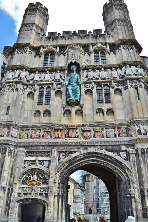 Gate to Canterbury Cathedral