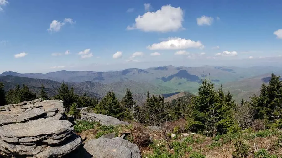 View of Blue Ridge Mountains