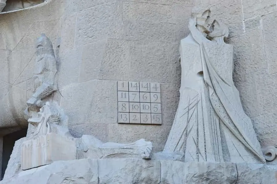 Sagrada Familia Cryptogram