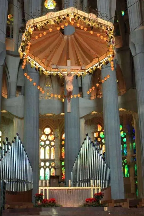 High Alter in Sagrada Familia