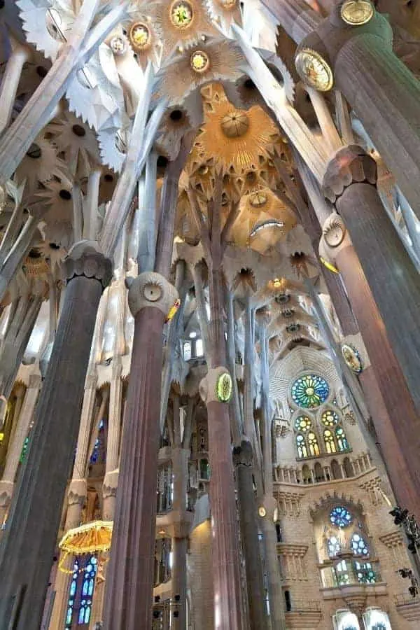 Inside Sagrada Familia