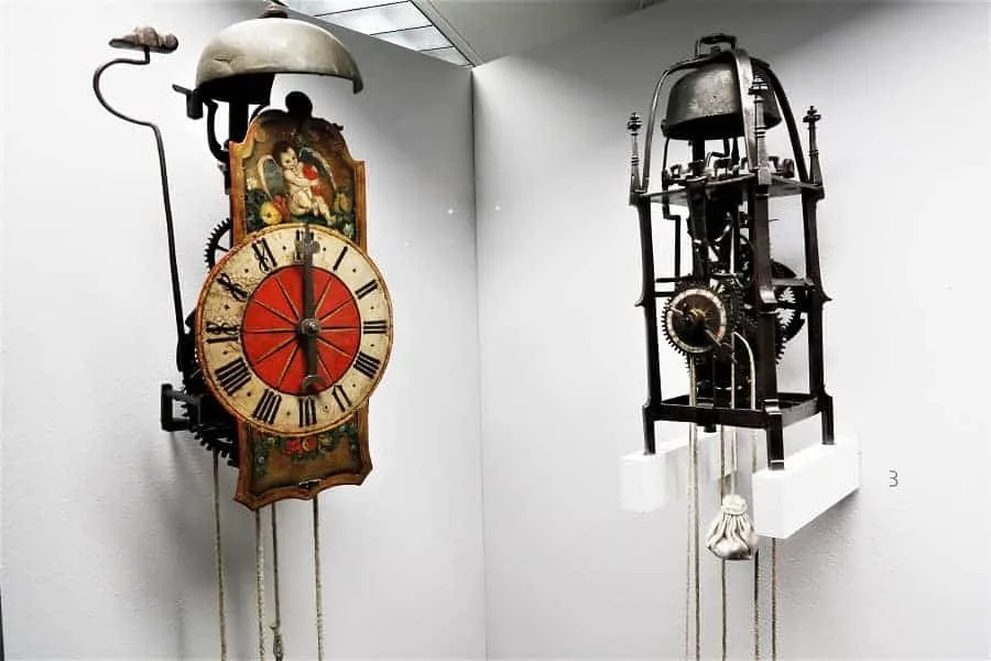 Iron Clocks in German Clock Museum