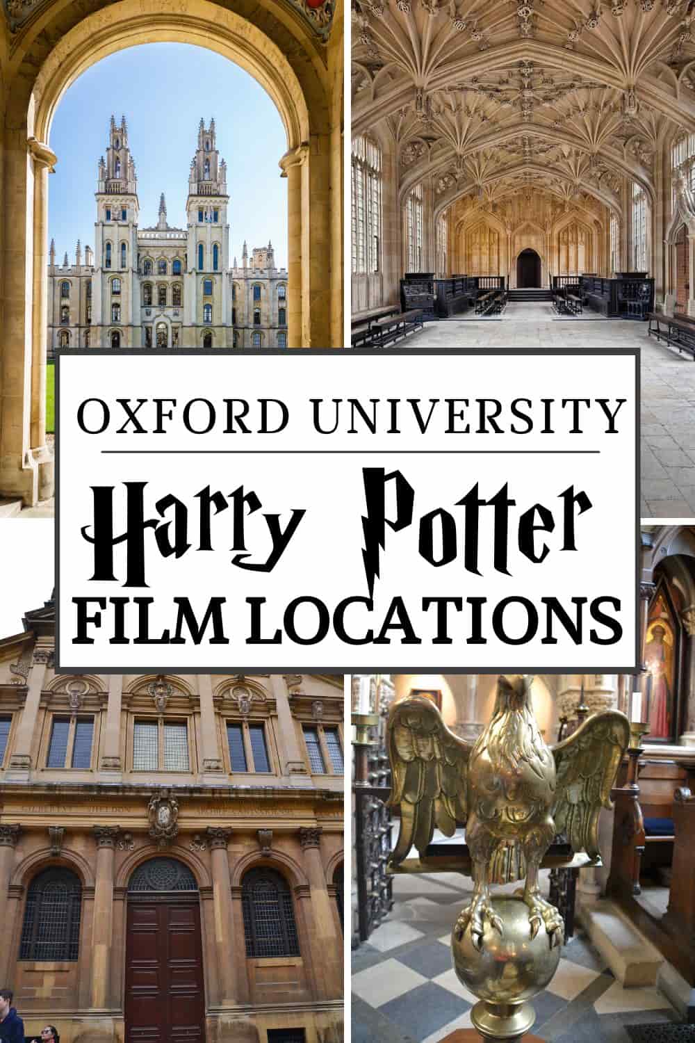 Harry Potter Oxford University Filming Locations
