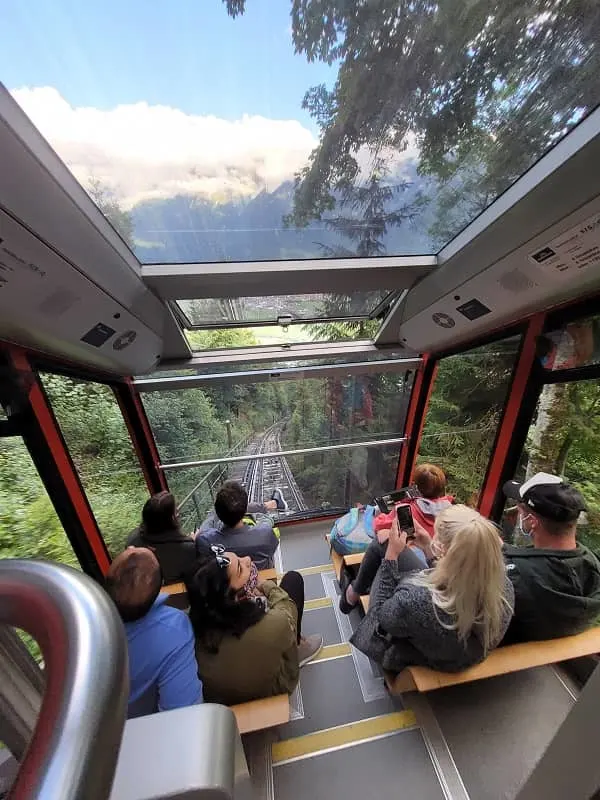 Funicular to Harder Kulm