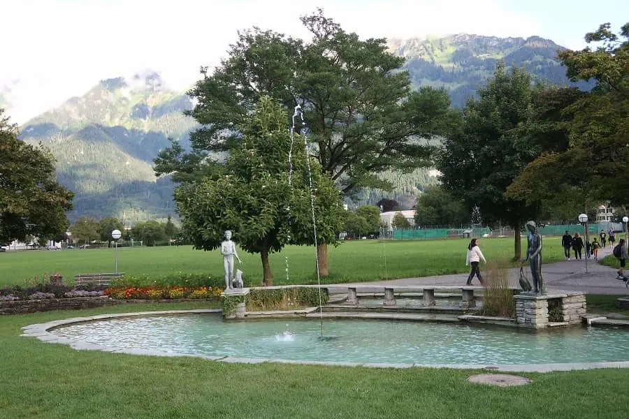 Park in Interlaken