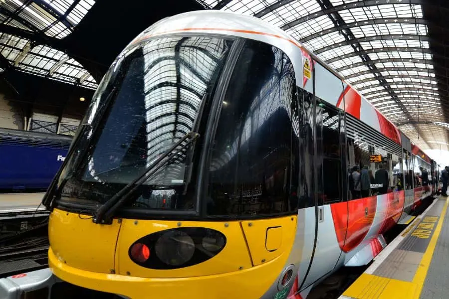 Train at Paddington Station