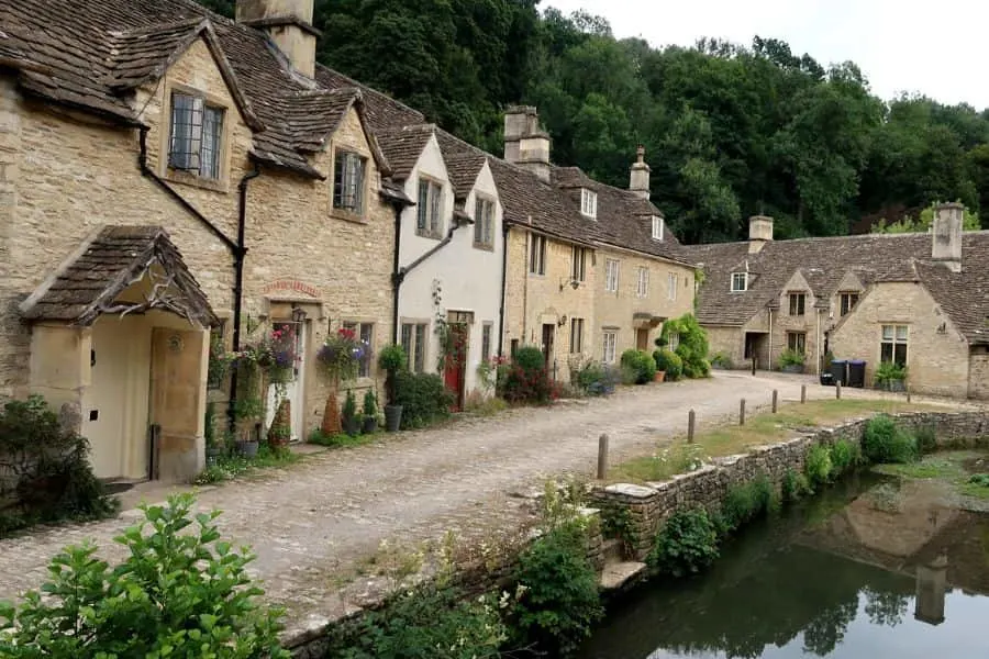 Castle Combe in the Cotswolds