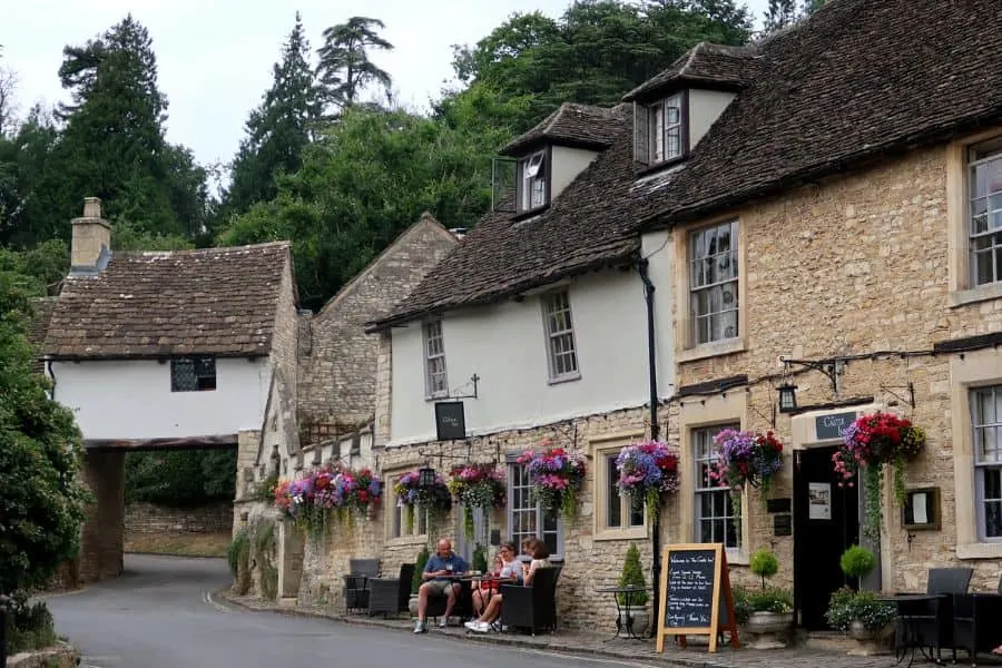 Castle Combe in the Cotswolds