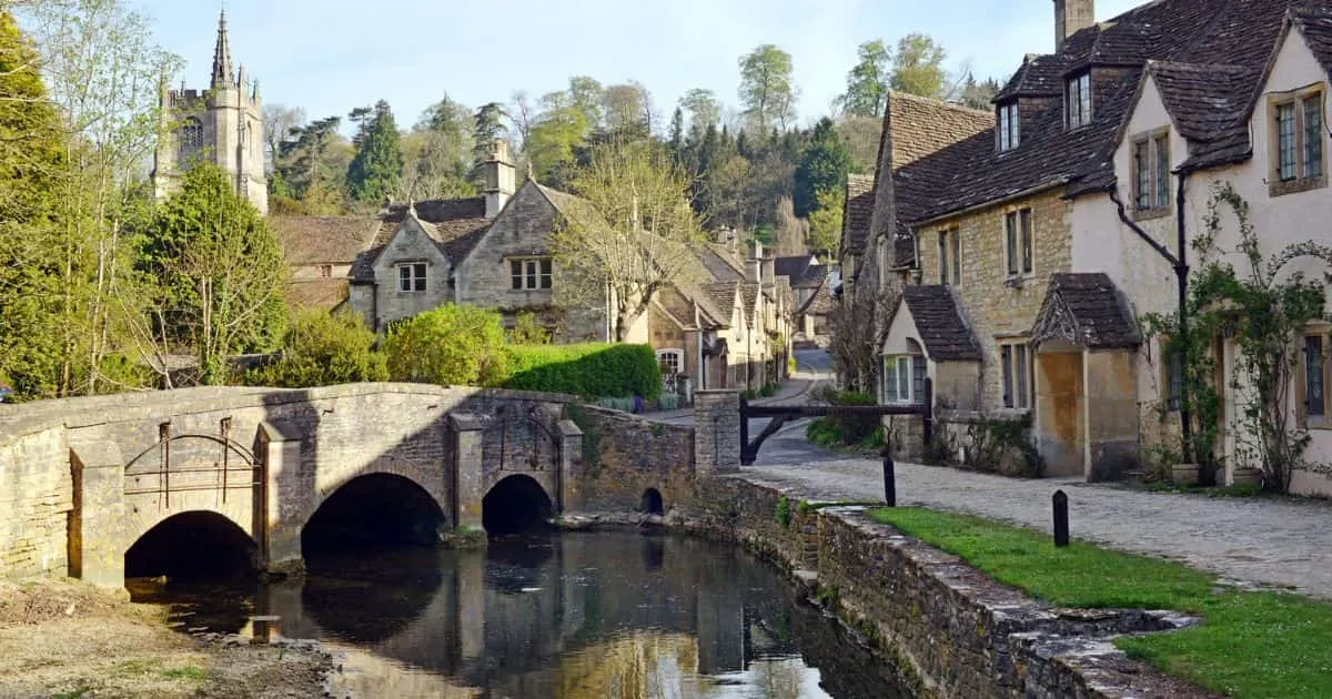 Castle Combe in the Cotswolds