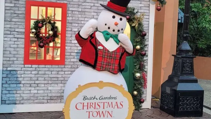 Busch Gardens Christmas Town Tampa