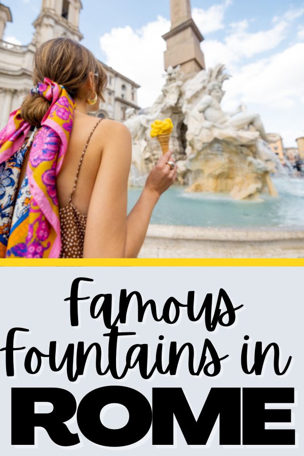 10 Most Famous Fountains in Rome, Italy