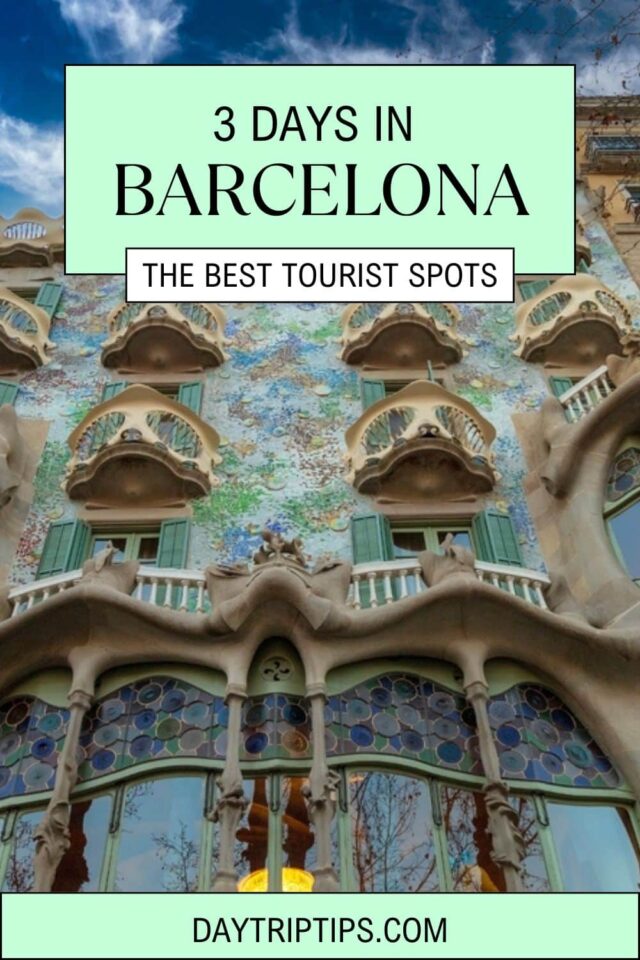 BEST 3 Days in Barcelona Full Itinerary