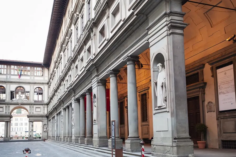 Uffizi Gallery in Florence