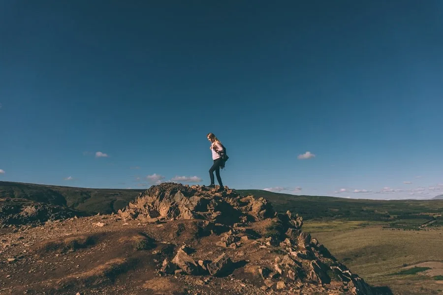 Hiking in Iceland