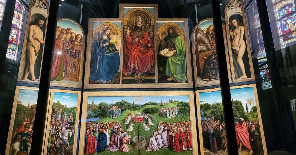 The Ghent Altarpiece in Belgium