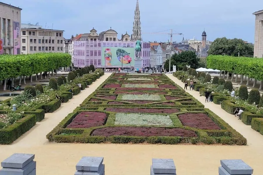 Mont des Arts in Belgium