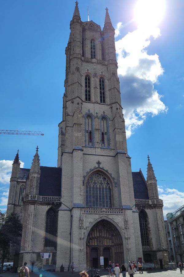 Saint Bavo's Cathedral in Ghent