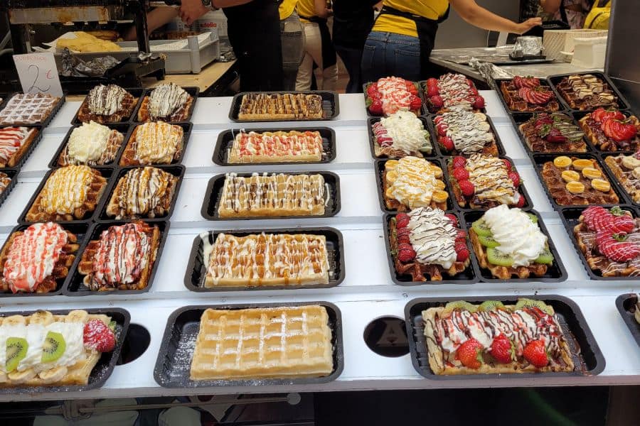 Belgian Waffle Display