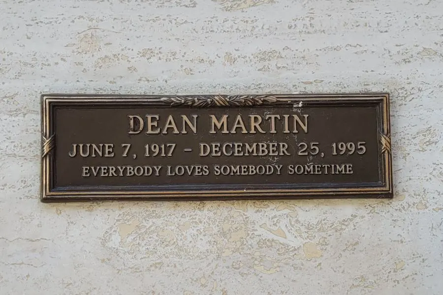 Dean Martin Grave