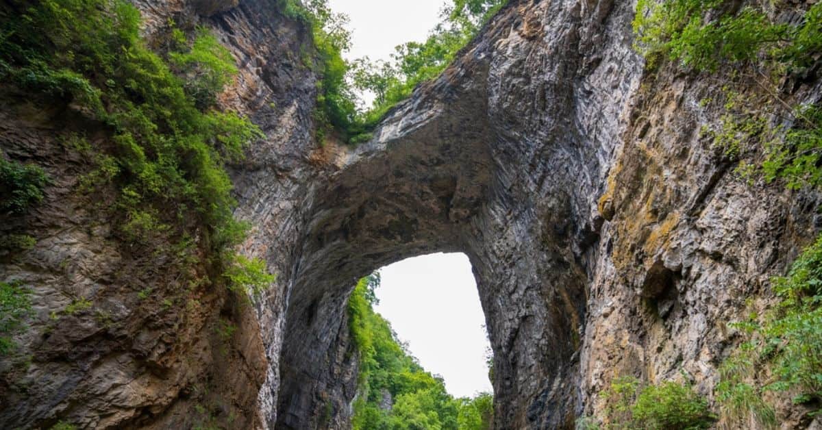Natural Bridge in Virginia