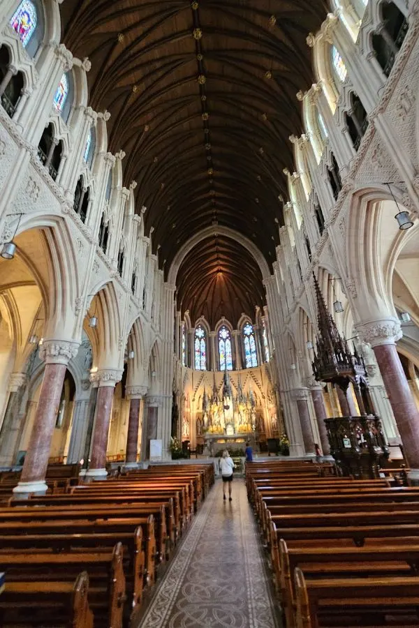 Inside Colman Cathedral
